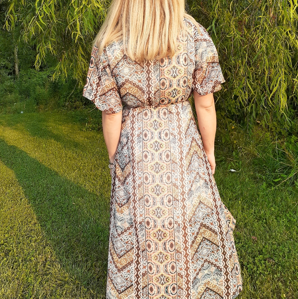 Colorful patterned Liberty Love top - Picture 4 of 8